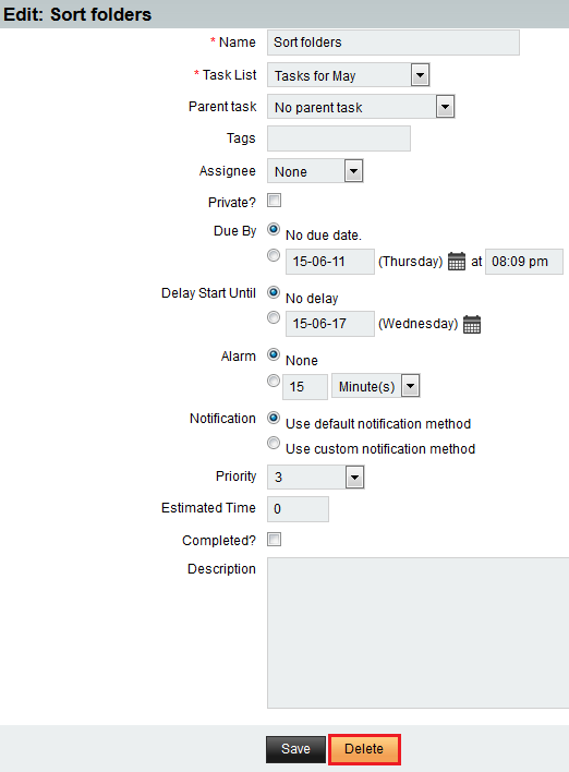 EasyMail delete a task1.png