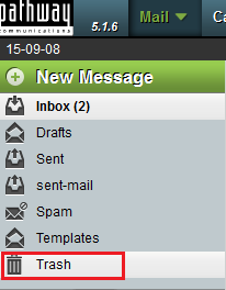 EasyMail click trash 1.png