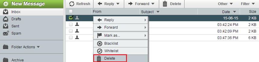 EasyMail delete email1.png