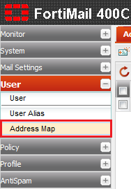 Fortimail user pane address map.png