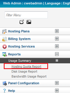 Hosting Quota Report side bar.png