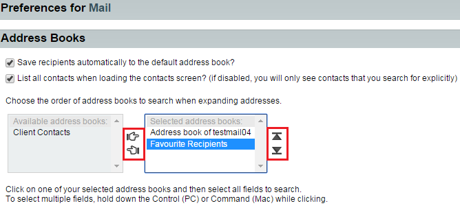 EasyMail address book mail preferences2.png