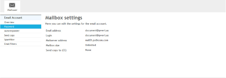 Mailbox settings password wiki.png