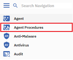 Kaseya click Agent Procedures 1.png