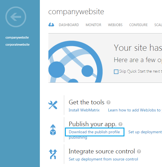 Hyper V click download the publish profile 1.png