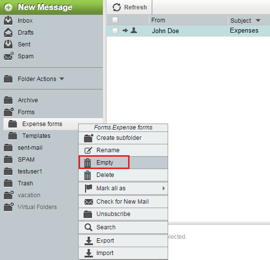 EasyMail empty folder1.png